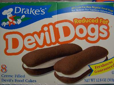 Drakes Cakes Devil Dogs Reduced Fat
