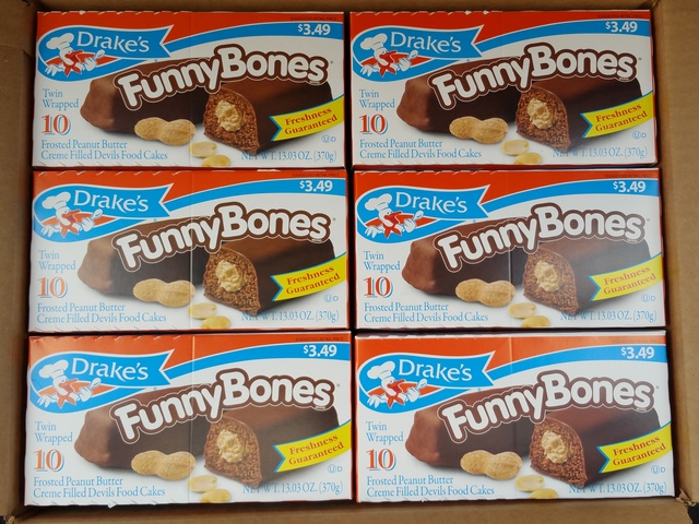 Drakes Cakes Funny Bones